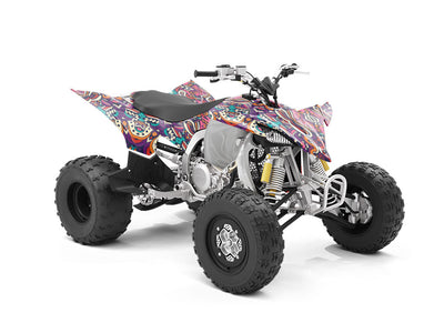 Psychedelic Gosper Mandala ATV Wrapping Vinyl