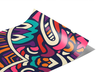 Psychedelic Gosper Mandala Vinyl Wraps~Rwraps Series 914 Digitally Printed Vinyl Wrap~0