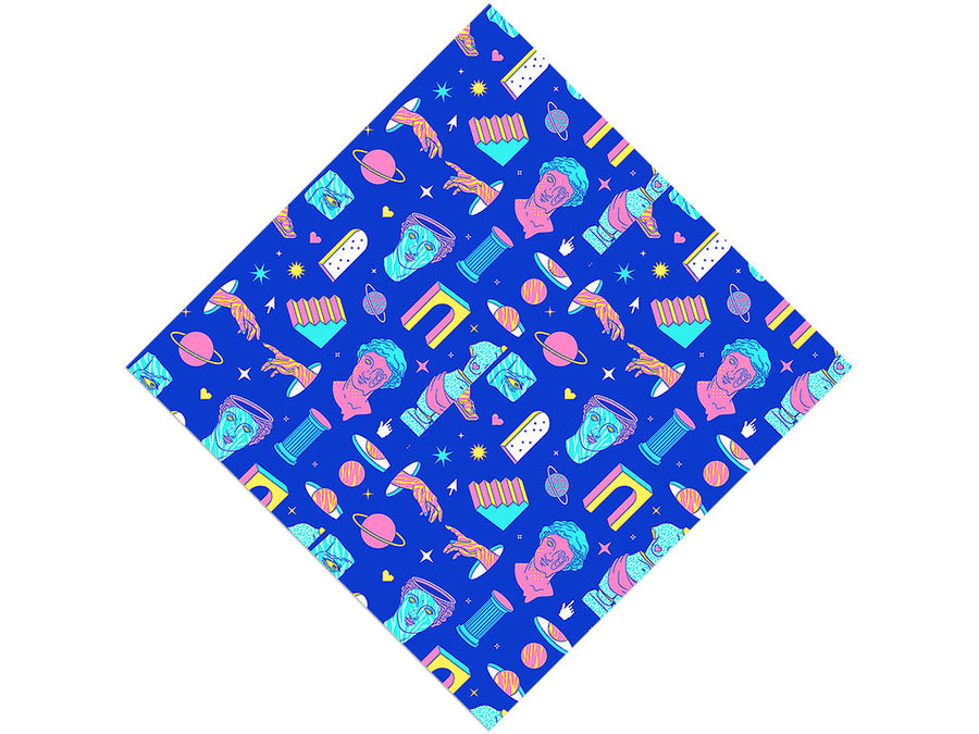 Psychedelic Sculpture Greco Roman Vinyl Wrap Pattern
