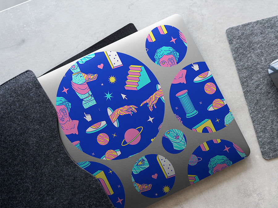 psychedelic sculpture greco roman DIY Laptop Stickers