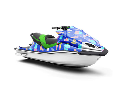 Psychedelic Sculpture Greco Roman Jet Ski Vinyl Customized Wrap