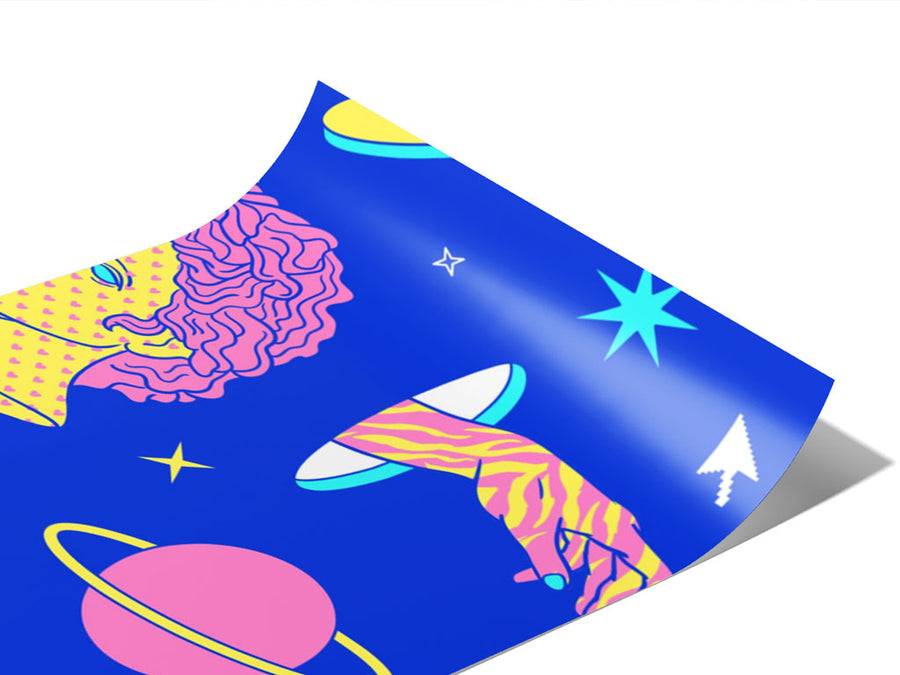 Psychedelic Sculpture Greco Roman Vinyl Wraps~Rwraps Series 914 Digitally Printed Vinyl Wrap~0