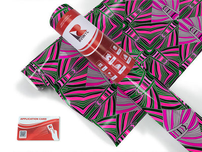 psychedelic shells art deco Craft Vinyl Roll