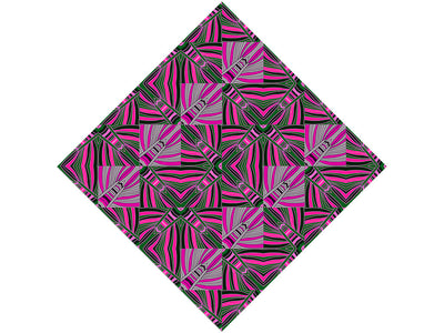 Psychedelic Shells Art Deco Vinyl Wrap Pattern