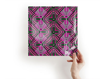 psychedelic shells art deco Craft Sheets