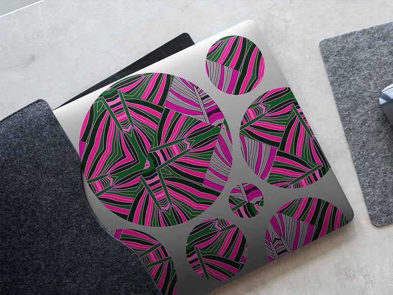psychedelic shells art deco DIY Laptop Stickers