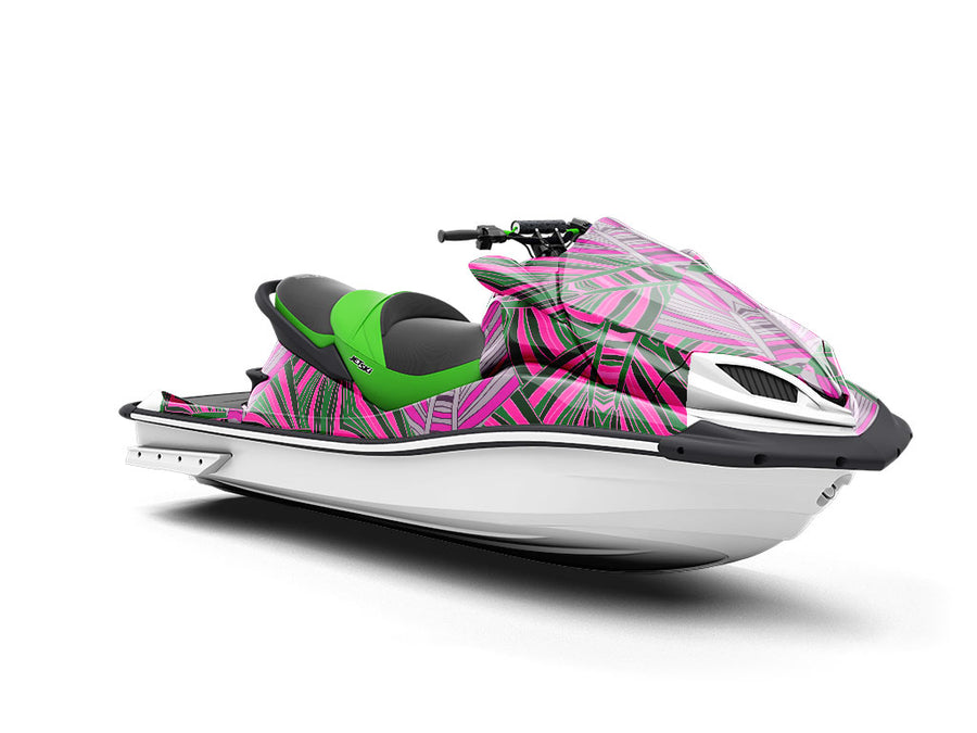 Psychedelic Shells Art Deco Jet Ski Vinyl Customized Wrap