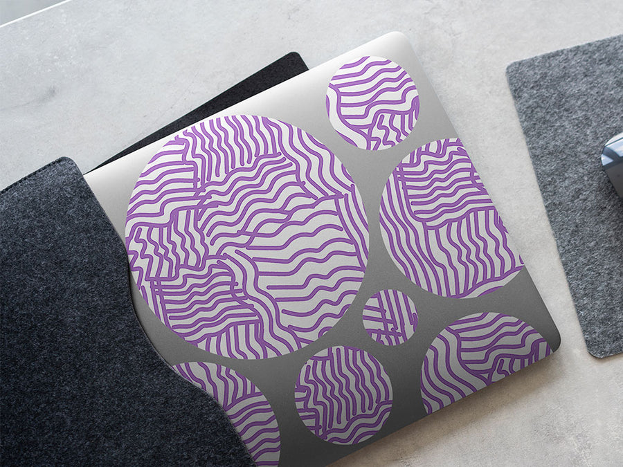 physic type abstract geometric DIY Laptop Stickers