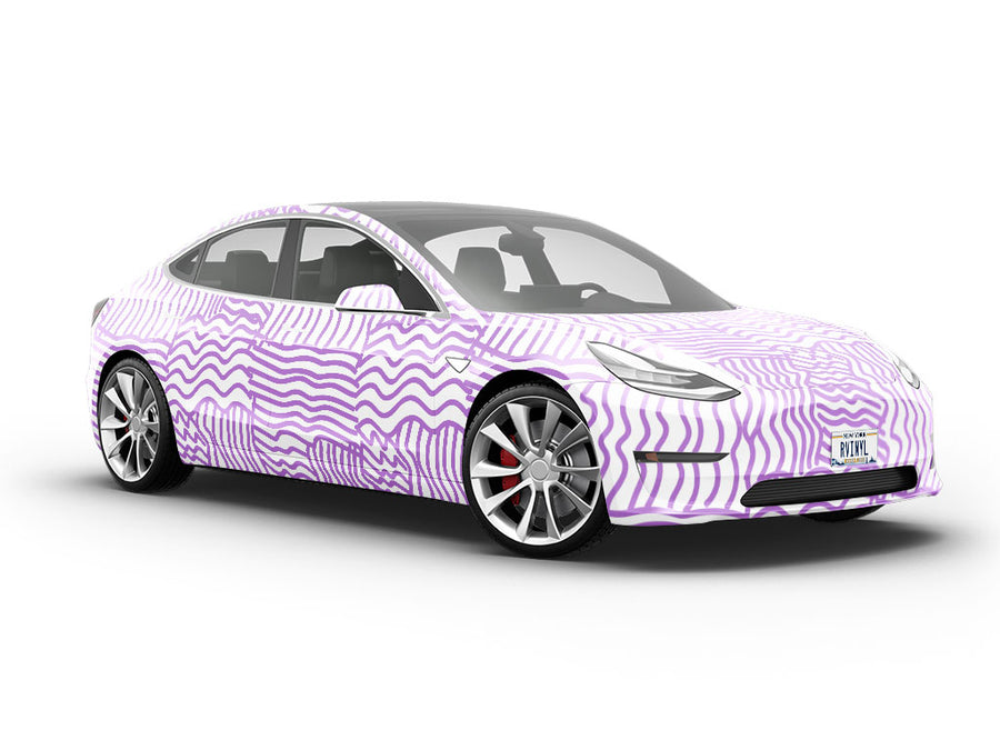 Psychic Type Abstract Vehicle Vinyl Wrap