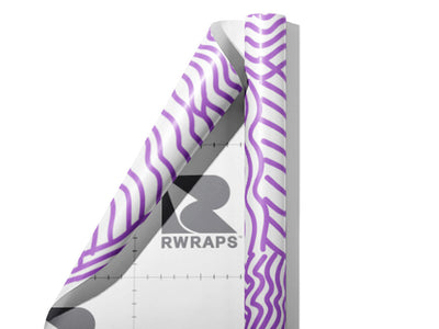 Psychic Type Abstract Wrap Film Sheets~Rwraps Series 914 Psychic Type Abstract Scrolled Sheet~3