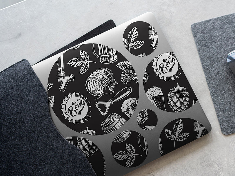 public house alcohol DIY Laptop Stickers