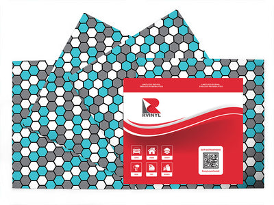 public pool mosaic Craft Vinyl Sheet Pack