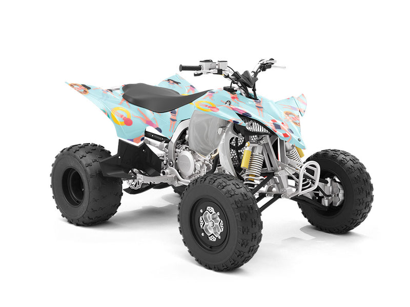 Public Pool Summertime ATV Wrapping Vinyl