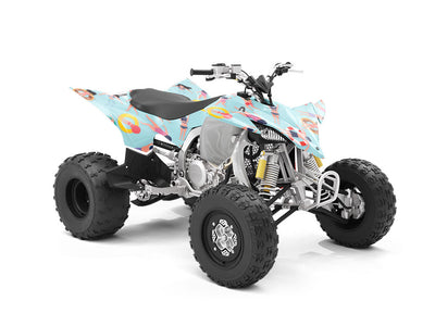 Public Pool Summertime ATV Wrapping Vinyl