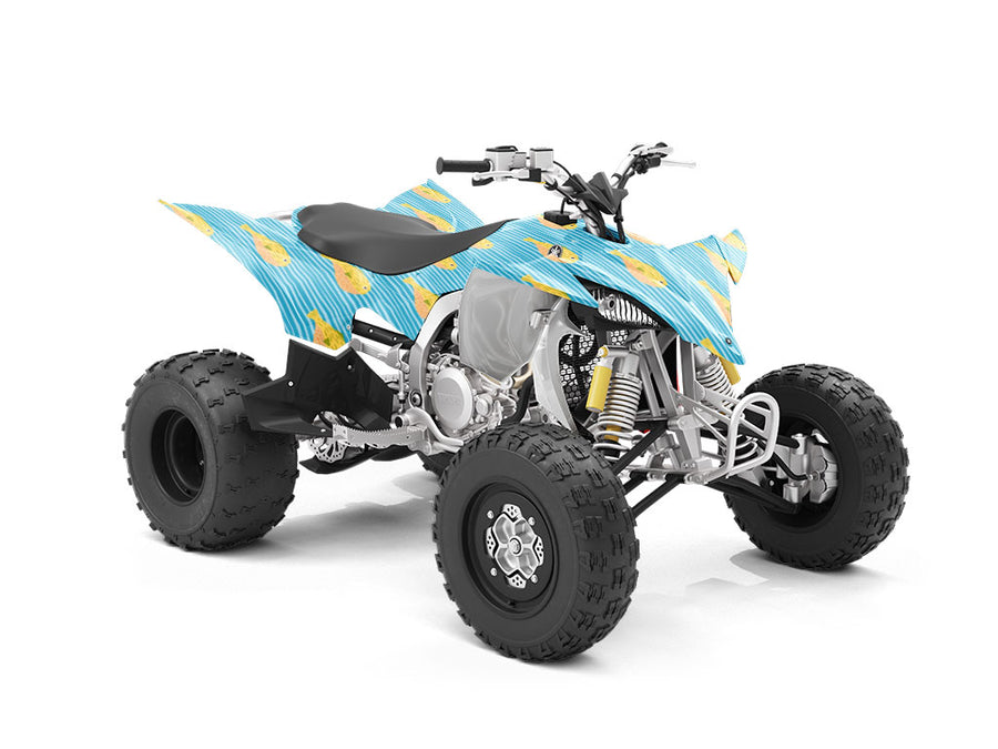 Pufferfish Journey Marine Life ATV Wrapping Vinyl