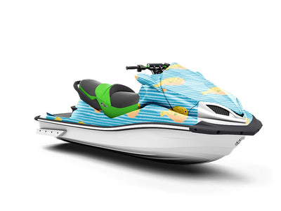 Pufferfish Journey Marine Life Jet Ski Vinyl Customized Wrap