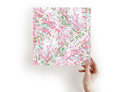 pulling teeth abstract geometric Craft Sheets