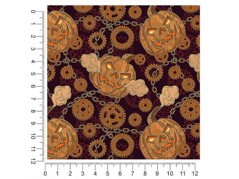 pumpkin breath steampunk 1ft x 1ft Craft Sheets