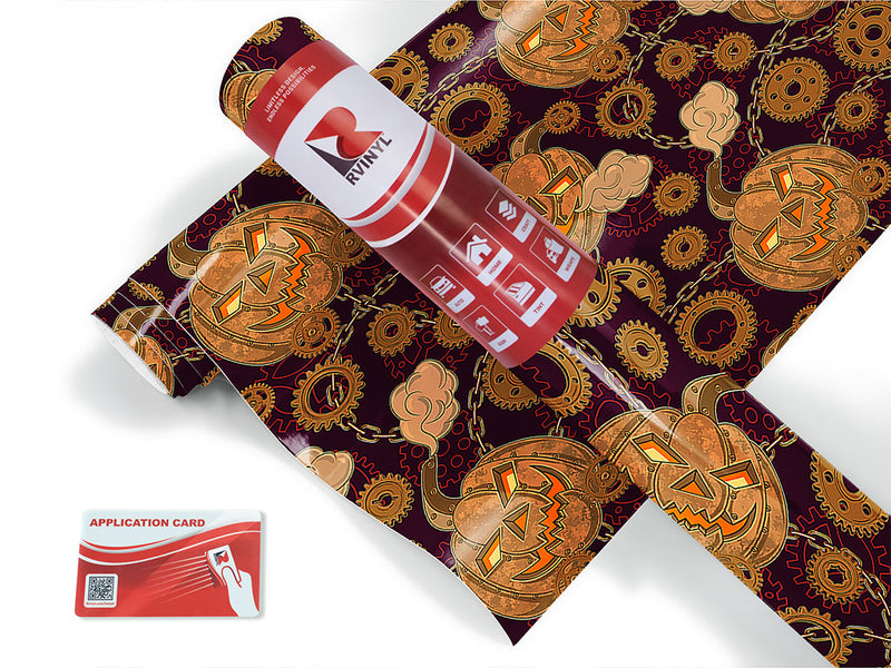 pumpkin breath steampunk Craft Vinyl Roll