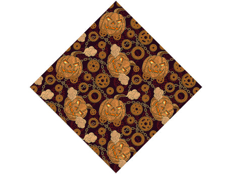 Pumpkin Breath Steampunk Vinyl Wrap Pattern