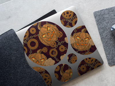 pumpkin breath steampunk DIY Laptop Stickers