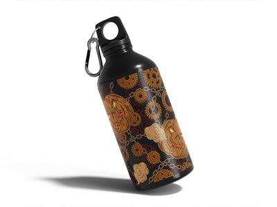 pumpkin breath steampunk Water Bottle DIY Stickers