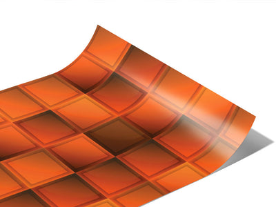 Pumpkin Cubes Mosaic Vinyl Wraps~Rwraps Series 914 Digitally Printed Vinyl Wrap~0
