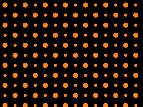 Pumpkin Orange Polka Dot Vinyl Wrap Pattern~Rwraps Series 914 Digitally Printed Vinyl Wrap~0