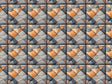 Pumpkin Square Tile Vinyl Wrap Pattern~Rwraps Series 914 Digitally Printed Vinyl Wrap~0