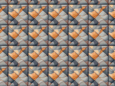 Pumpkin Square Tile Vinyl Wrap Pattern~Rwraps Series 914 Digitally Printed Vinyl Wrap~0