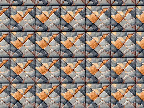 Pumpkin Square Tile Vinyl Wrap Pattern~Rwraps Series 914 Digitally Printed Vinyl Wrap~0