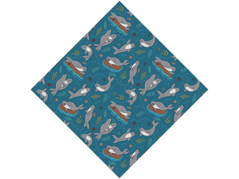 Puppy Love Marine Life Vinyl Wrap Pattern