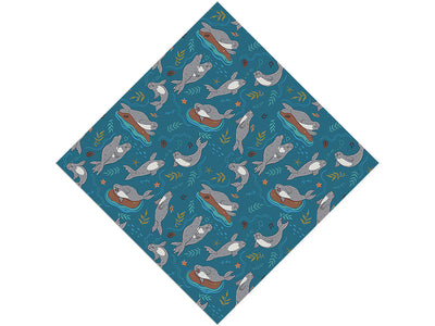 Puppy Love Marine Life Vinyl Wrap Pattern