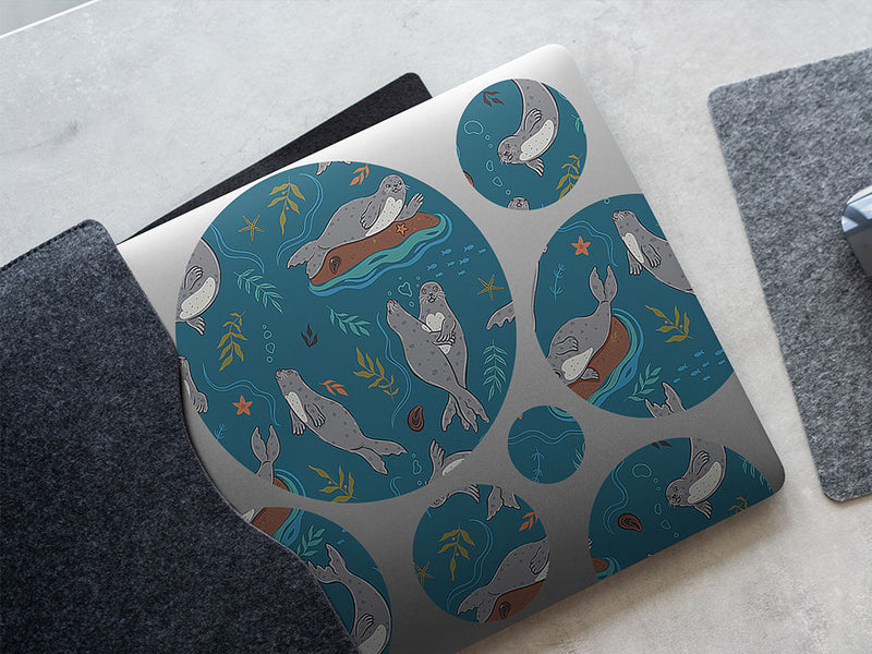 puppy love salt water DIY Laptop Stickers