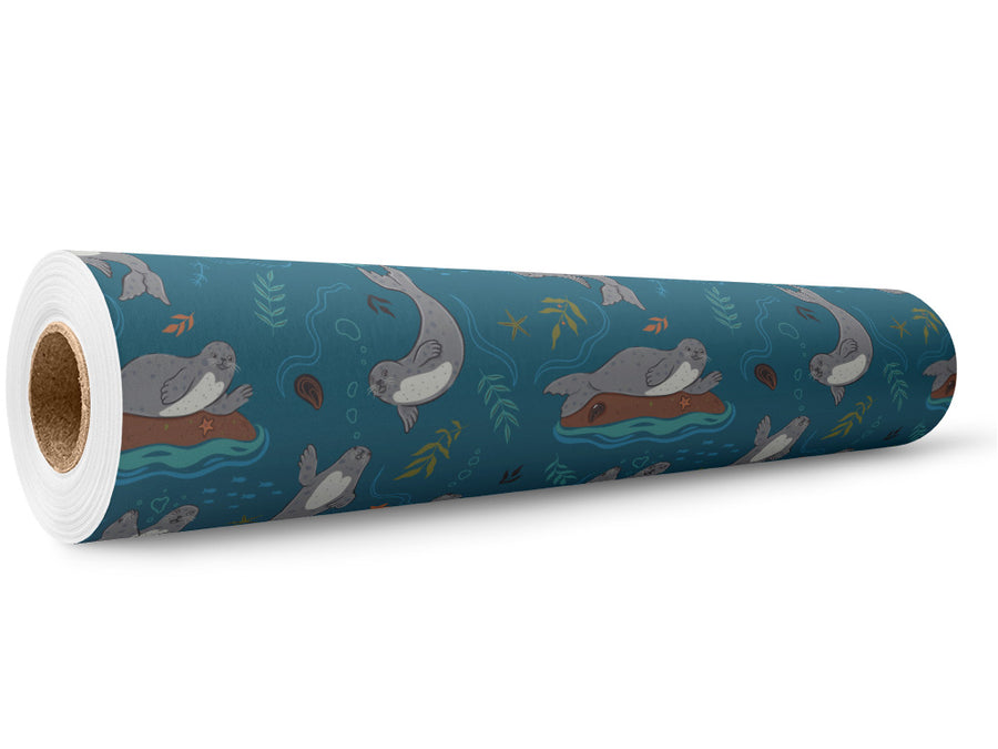 Puppy Love Marine Life Wrap Film Wholesale Roll~Rwraps Series 914 Digitally Printed Vinyl Roll~5