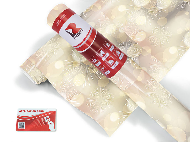 pure fireworks bokeh Craft Vinyl Roll