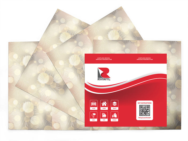 pure fireworks bokeh Craft Vinyl Sheet Pack