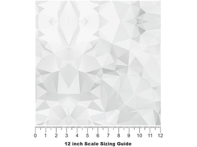 Pure Ice Tile Vinyl Film Pattern Size 12 inch Scale~Rwraps Pure Ice Tile Sizing Chart~3