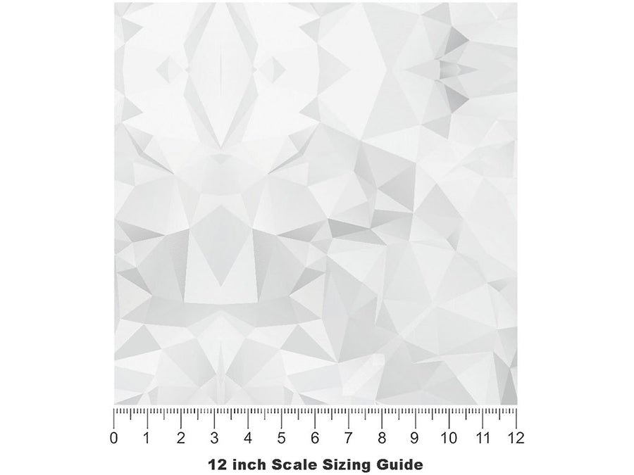 Pure Ice Tile Vinyl Film Pattern Size 12 inch Scale~Rwraps Pure Ice Tile Sizing Chart~3