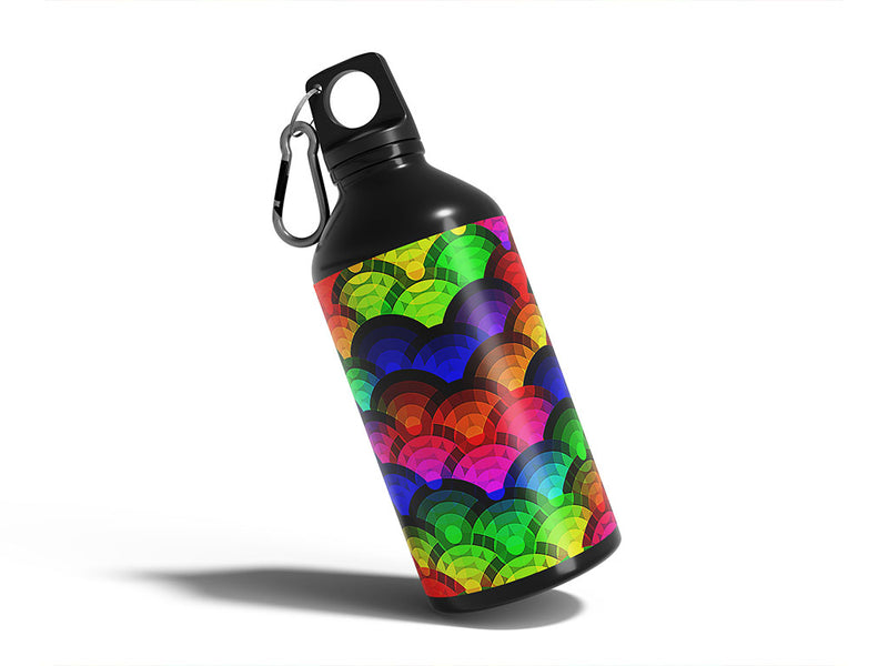 pure joy art deco Water Bottle DIY Stickers