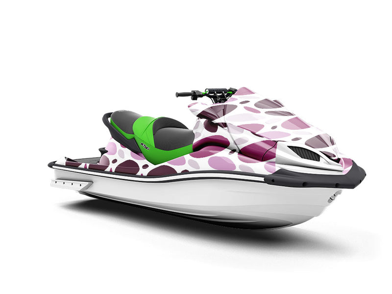 Purple  Cobblestone Jet Ski Vinyl Customized Wrap
