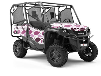 Purple  Cobblestone Utility Vehicle Vinyl Wrap