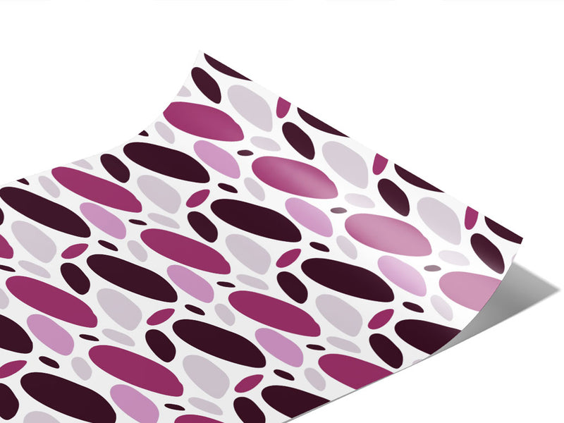 Purple  Cobblestone Vinyl Wraps~Rwraps Series 914 Digitally Printed Vinyl Wrap~1