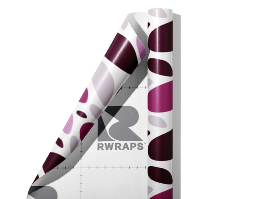 Purple  Cobblestone Wrap Film Sheets~Rwraps Series 914 Purple  Cobblestone Scrolled Sheet~4