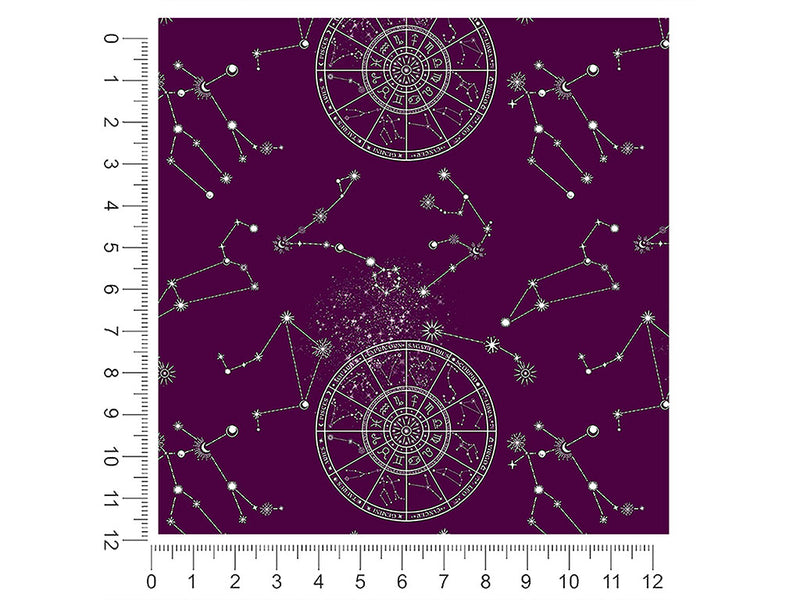 purple aeons astrology 1ft x 1ft Craft Sheets