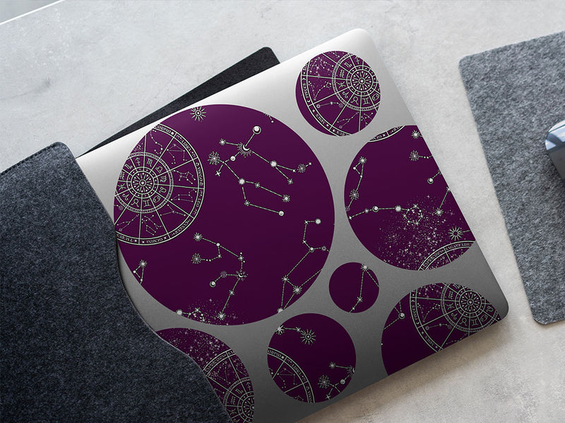 purple aeons astrology DIY Laptop Stickers