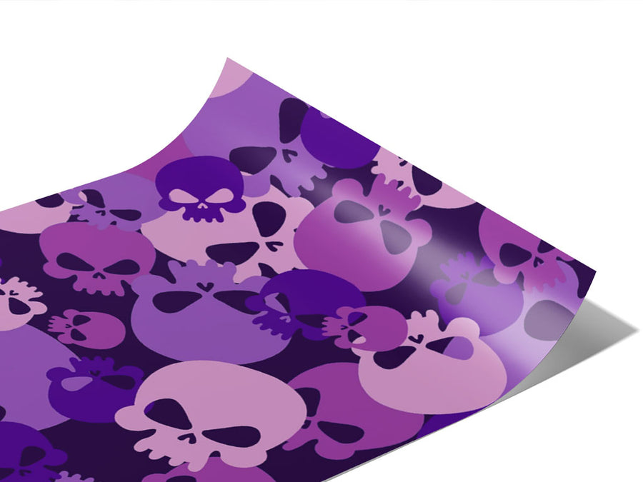 Purple Calvaria Halloween Vinyl Wraps~Rwraps Series 914 Digitally Printed Vinyl Wrap~0