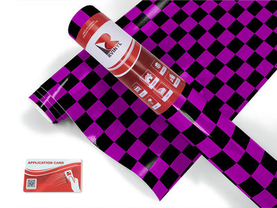 purple checkered Craft Vinyl Roll