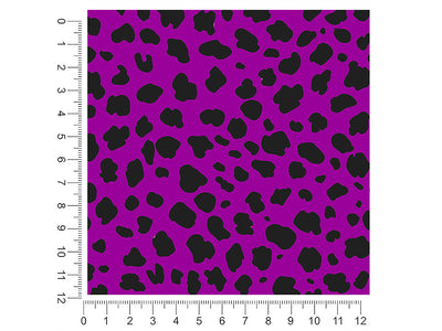 purple cheetah animal print 1ft x 1ft Craft Sheets