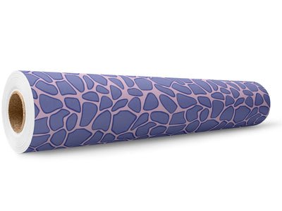 Purple  Cobblestone Wrap Film Wholesale Roll~Rwraps Series 914 Digitally Printed Vinyl Roll~5